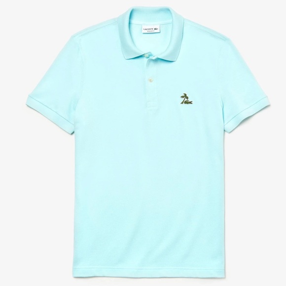 Lacoste Men's Regular Fit Palm Tree Croc Polo 🌴🐊 - Picture 2 of 8